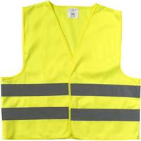 High visibility safety jacket polyester (75D)