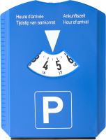 Ice scraper parking disc