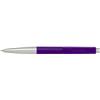 Plastic ballpen with blue ink.  
