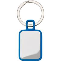 Metal rectangular key holder.