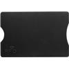 Plastic card holder with RFID protection. 