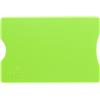 Plastic card holder with RFID protection. 