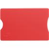 Plastic card holder with RFID protection. 