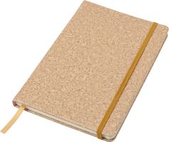 Notebook with cork printed cover (approx. A5)