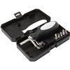 Tool set supplied in a black case. 8pc