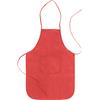 Non-woven, 70 g/m² apron with a front pocket.