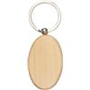 Oval wooden key holder. 