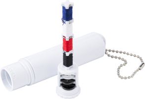 Plastic cleaning roller for clothes.