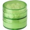 Plastic screw lid pot with sugar free mints and lip balm.
