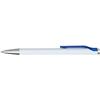 Plastic ballpen with blue ink,.