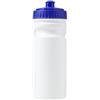 Drinking bottle (500ml) made from 100% recyclable plastic. 