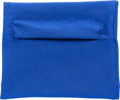 Polyester wrist wallet with zipped pocket.