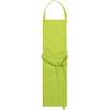 Tetron cotton apron with two front pockets.