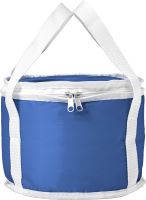 Round cooler bag made from 210D polyester.