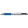 Plastic ballpen with 4 coloured inks