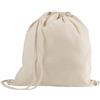 Cotton drawstring backpack. (120 g/m2)