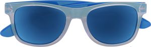 Plastic sunglasses with UV-400 protection. 
