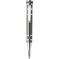 Pen shaped screwdriver/torch