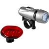 Set of two bicycle lights 