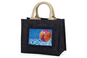 Mini Jute Bag - Black