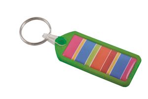 Oblong Racer Key ring 