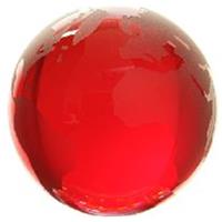 Red Tint Optical 80Mm Diameter Globe