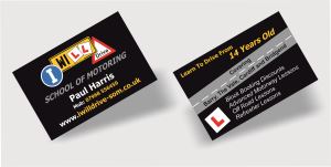 Full Colour Business Cards - GLOSS laminated both sides
