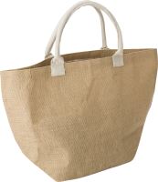 Jute shopping bag