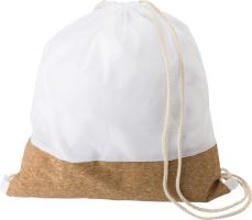 RPET and cork drawstring backpack