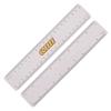 Ultra thin scale ruler, ideal for mailing, 200mm