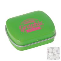 Mini hinged mint tin with extra strong mints