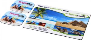Brite-Mat® mouse mat and coaster set combo 3