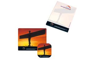 Promo Pack 2 - Mouse mat, Coaster and Desk Pad 