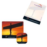 Promo Pack 2 - Mouse mat, Coaster and Desk Pad 